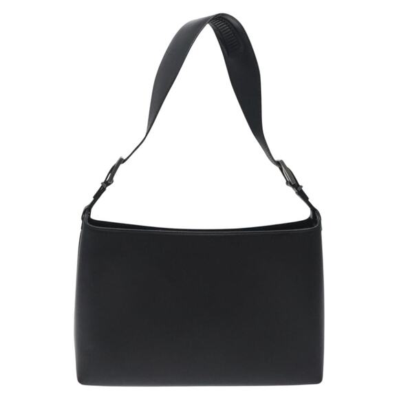 GUCCI Shoulder Bag Leather Black Silver - Picture 3 of 13